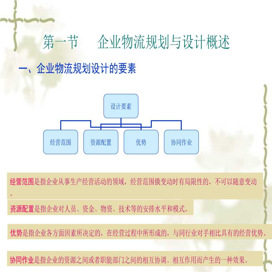 物流策划方案详解PPT展示